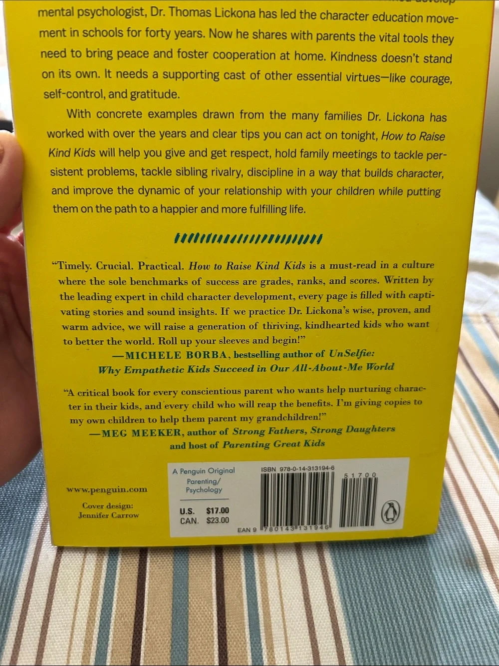 Kind Kids Parenting Guide - Yellow/Blue